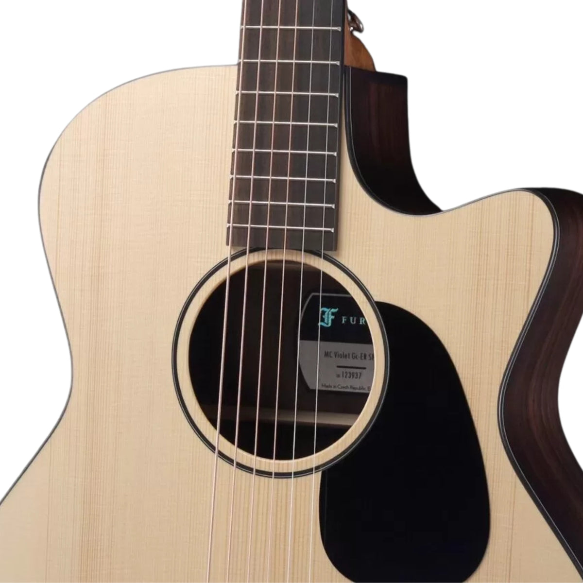Furch Violet Gc-ER a Grand Auditorium 6 String Electro Acoustic Guitar