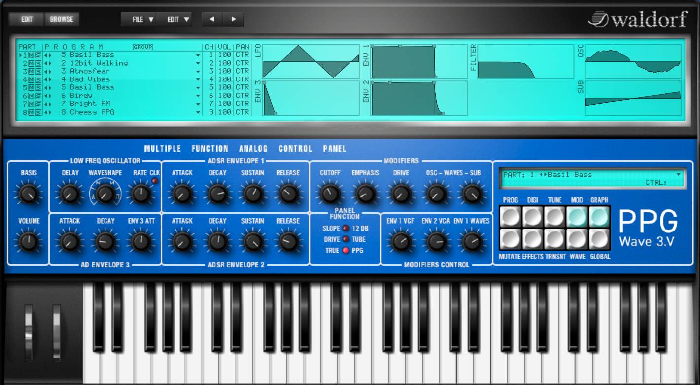 Waldorf PPG Wave 3.V - Version 2.0