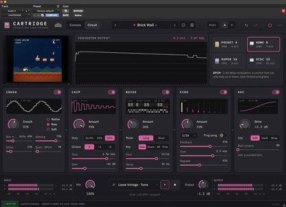 Yurtrock CARTRIDGE - Console Era Drum FX Plug-In