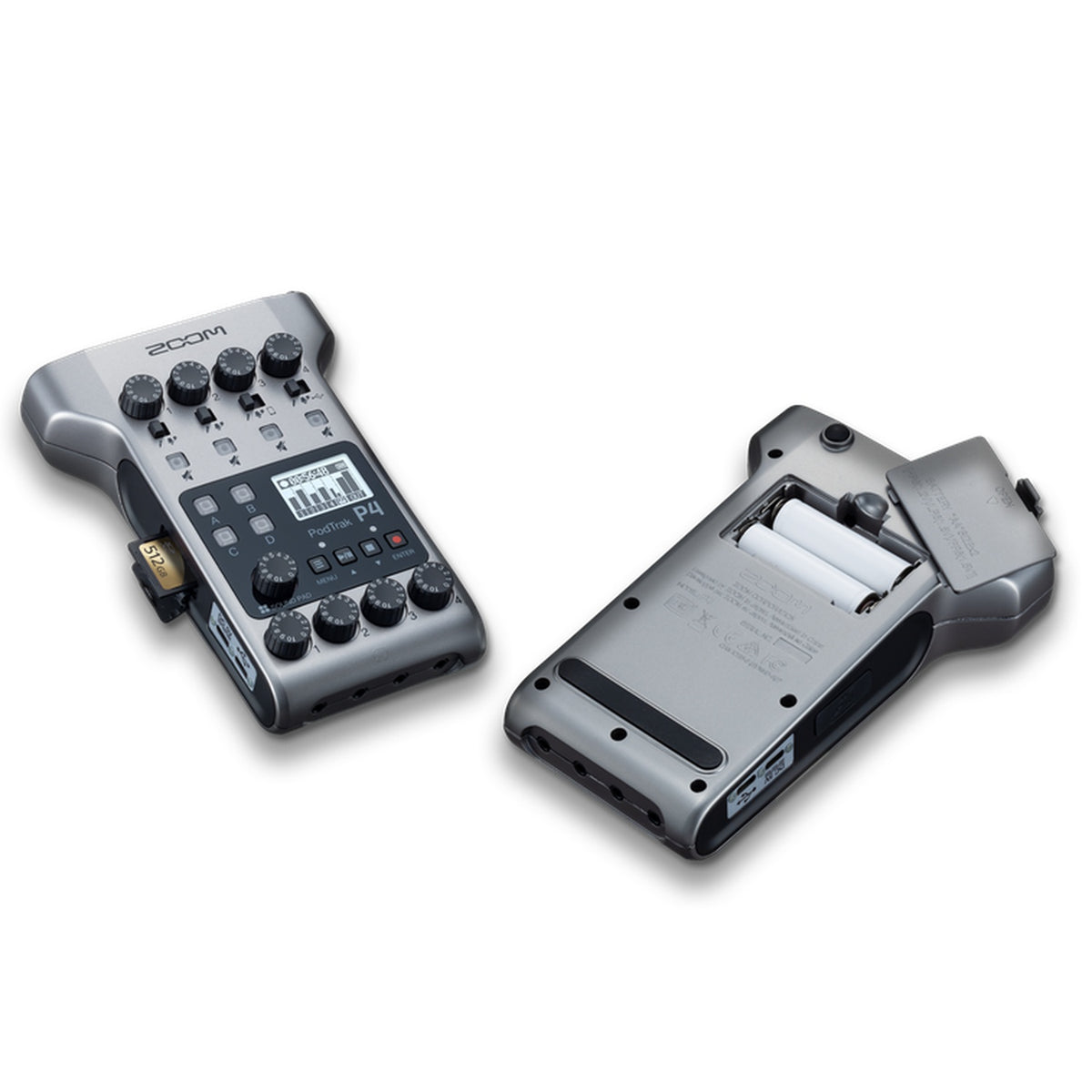 Zoom PodTrak P4 USB Podcast Recorder