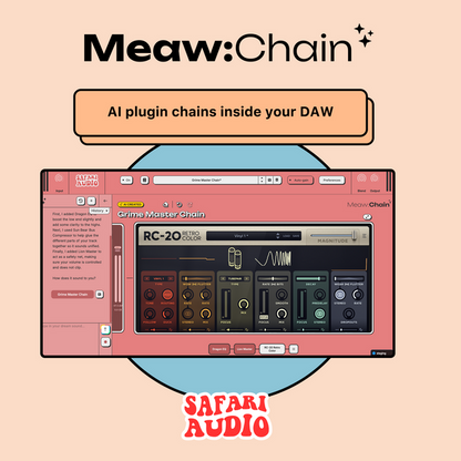 Safari Pedals Meaw : Chain