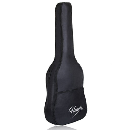 Henrix PRO 40C 40-Inch Cutaway Acoustic Guitar with Dual Action Truss Rod, Gigbag, Picks, String Set, Strap, Cloth & Ebook