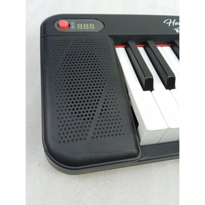 Henrix KB-601 Portable 61 Full Size Keys Keyboard with Adapter and Microphone - Open Box B Stock