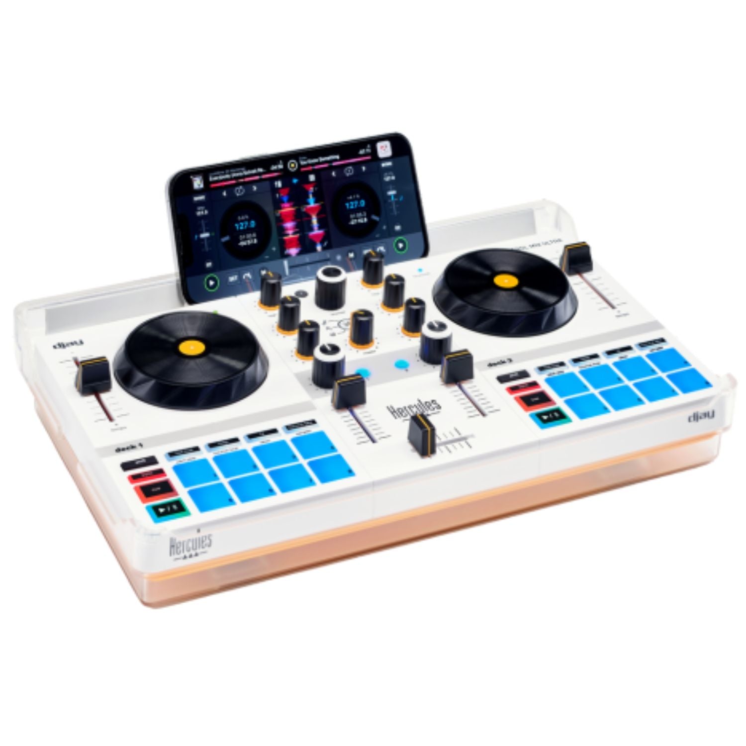 Hercules DJCONTROL MIX Ultra Portable Wireless Bluetooth DJ Mixer