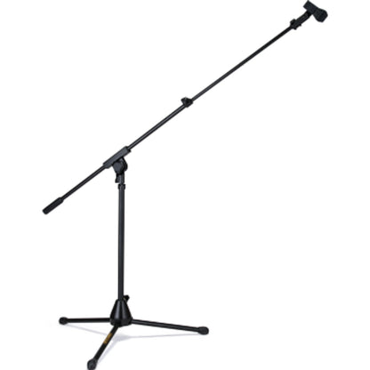 Hercules MS540B Low Profile Tripod Microphone Stand with Boom and Mic Clip