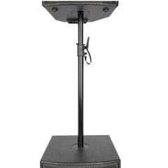 Hercules SS350B Adjustable Subwoofer Pole with M20 Hybrid Adaptor Speaker Stand
