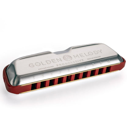 Hohner M54403X Key D Major Golden Melody Harmonica