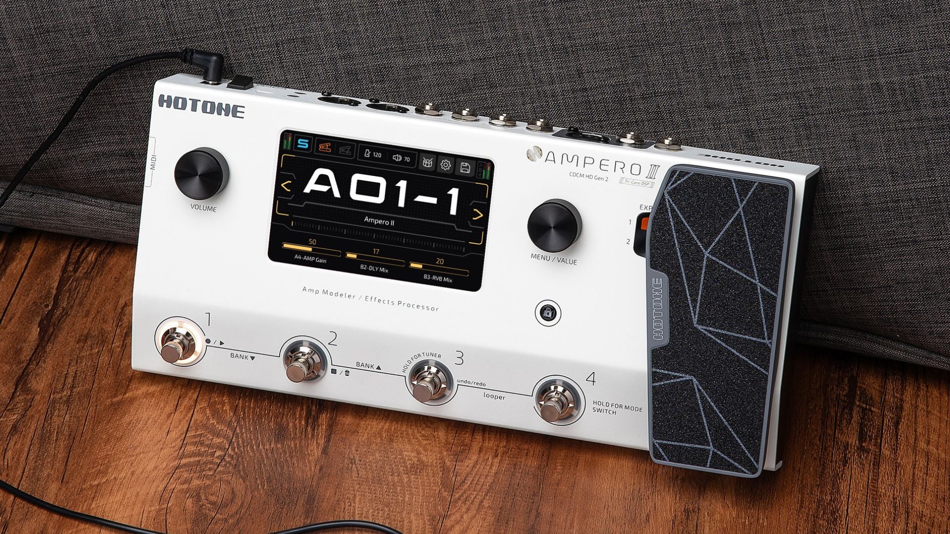 Hotone Ampero II 2-Generation Multi Effects Guitar Processor