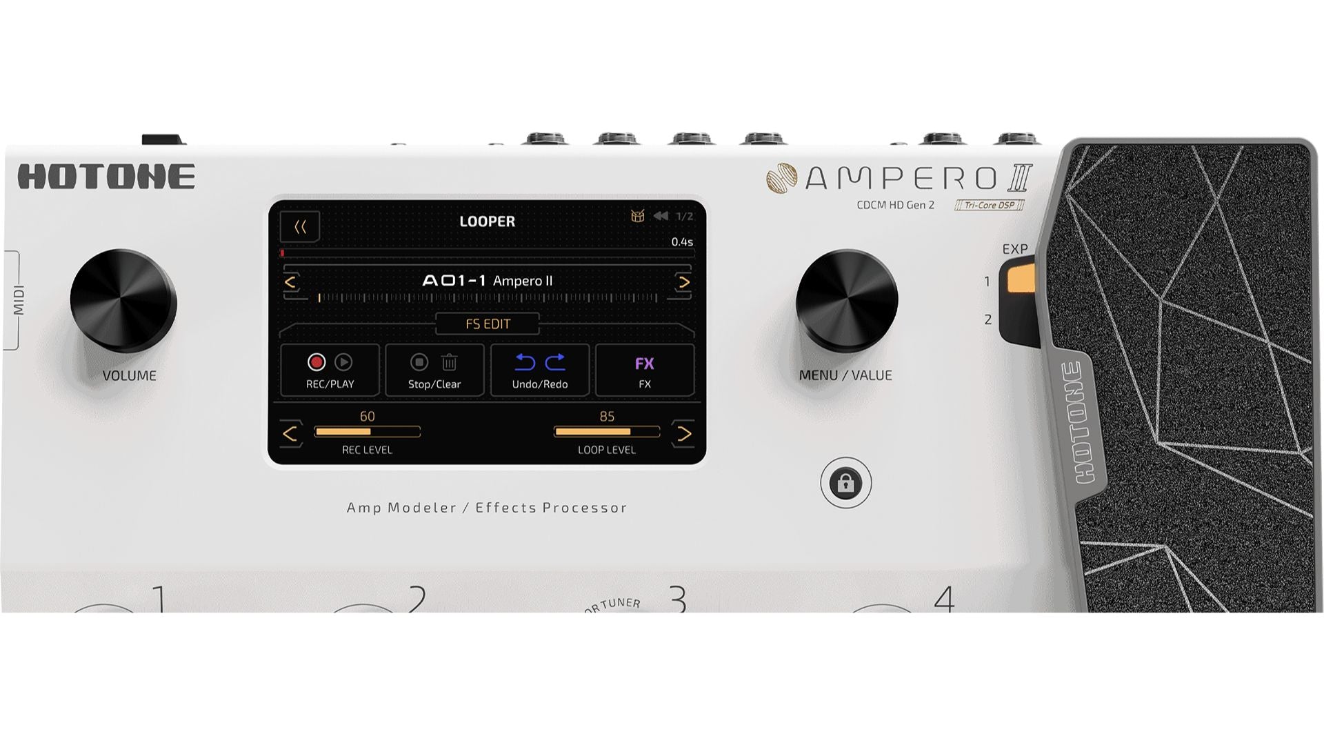 Hotone Ampero II 2-Generation Multi Effects Guitar Processor