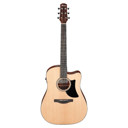 ibanez electro acoustic guitars natural low gloss ibanez aad50ce advanced acoustic series electro acoustic guitar     