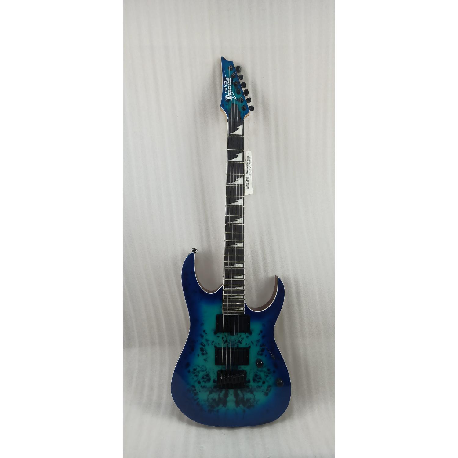 Ibanez GRGR221PA RG Gio Series Electric Guitar Aqua Burst - Open Box