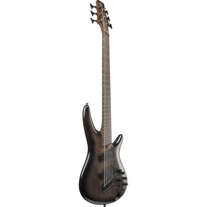 Ibanez SRC6MS SR Series 6 String Bass Guitar - Black Stained Burst Low Gloss