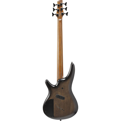 Ibanez SRC6MS SR Series 6 String Bass Guitar - Black Stained Burst Low Gloss