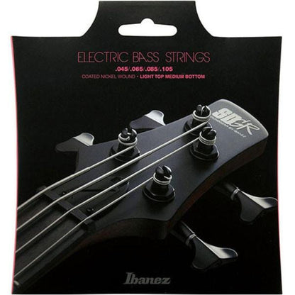 Ibanez Bass Guitar Strings Ibanez IEBS4C Bass Guitar Strings - Light Top Medium Bottom, 45 - 105