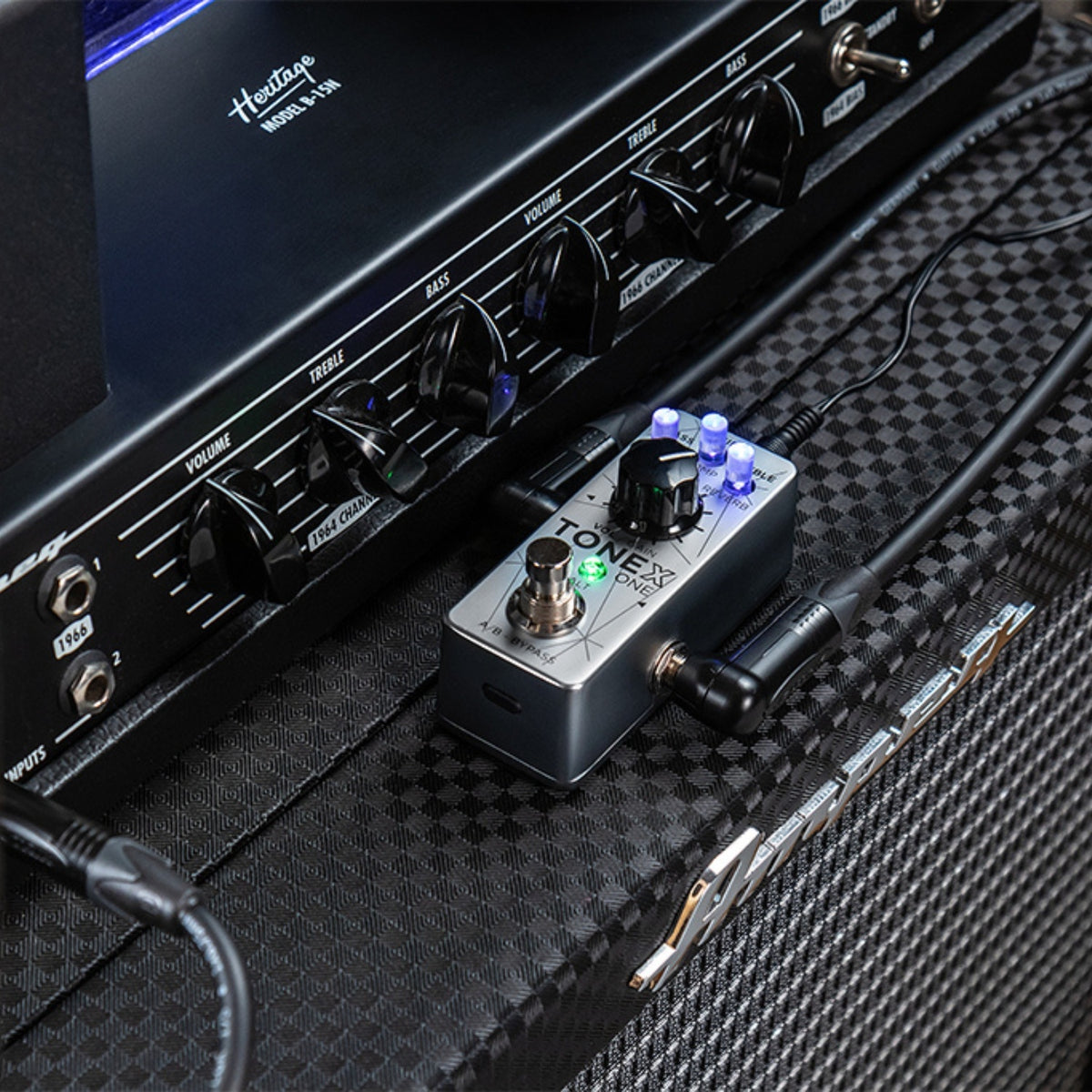 IK Multimedia TONEX ONE Bass Edition USB Amp Modeler Pedal