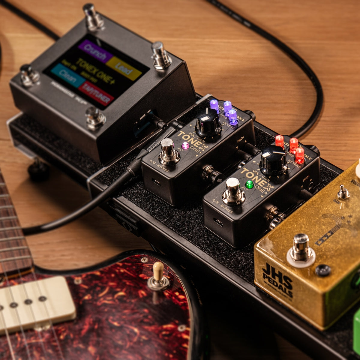 IK Multimedia TONEX ONE+ USB MIDI Amp Modeler Pedal