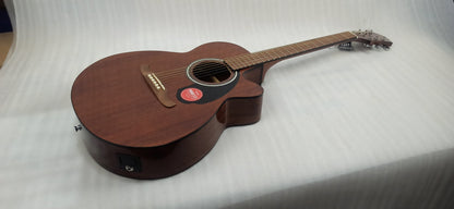 Fender FA-135CE Concert V2 Electro Acoustic Guitar - Natural Mahogany - Open Box