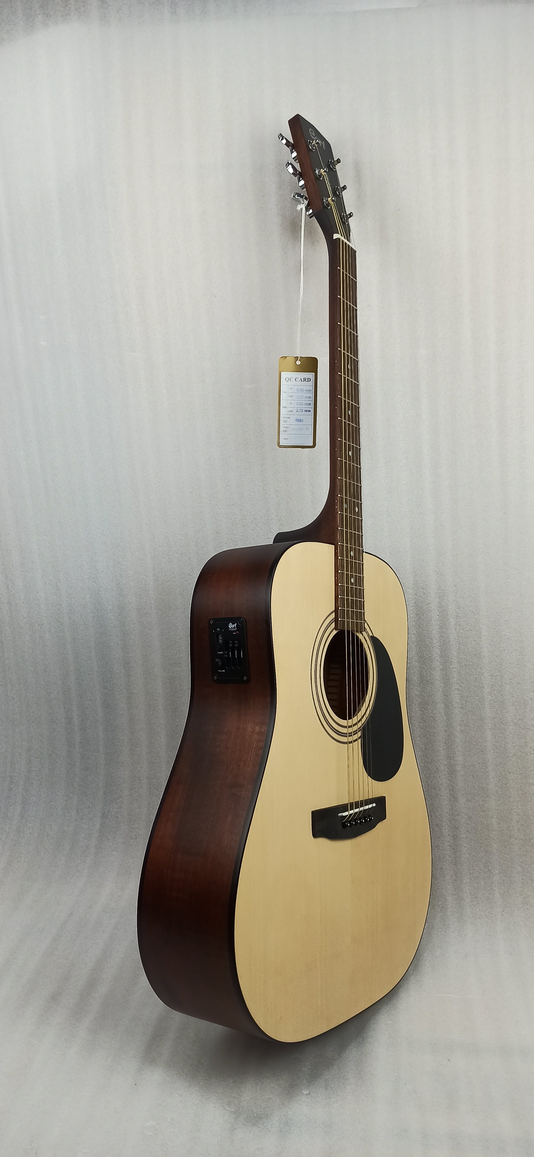 Cort AD810E Dreadnought Electro Acoustic Guitar - Open Pore Natural - Open Box