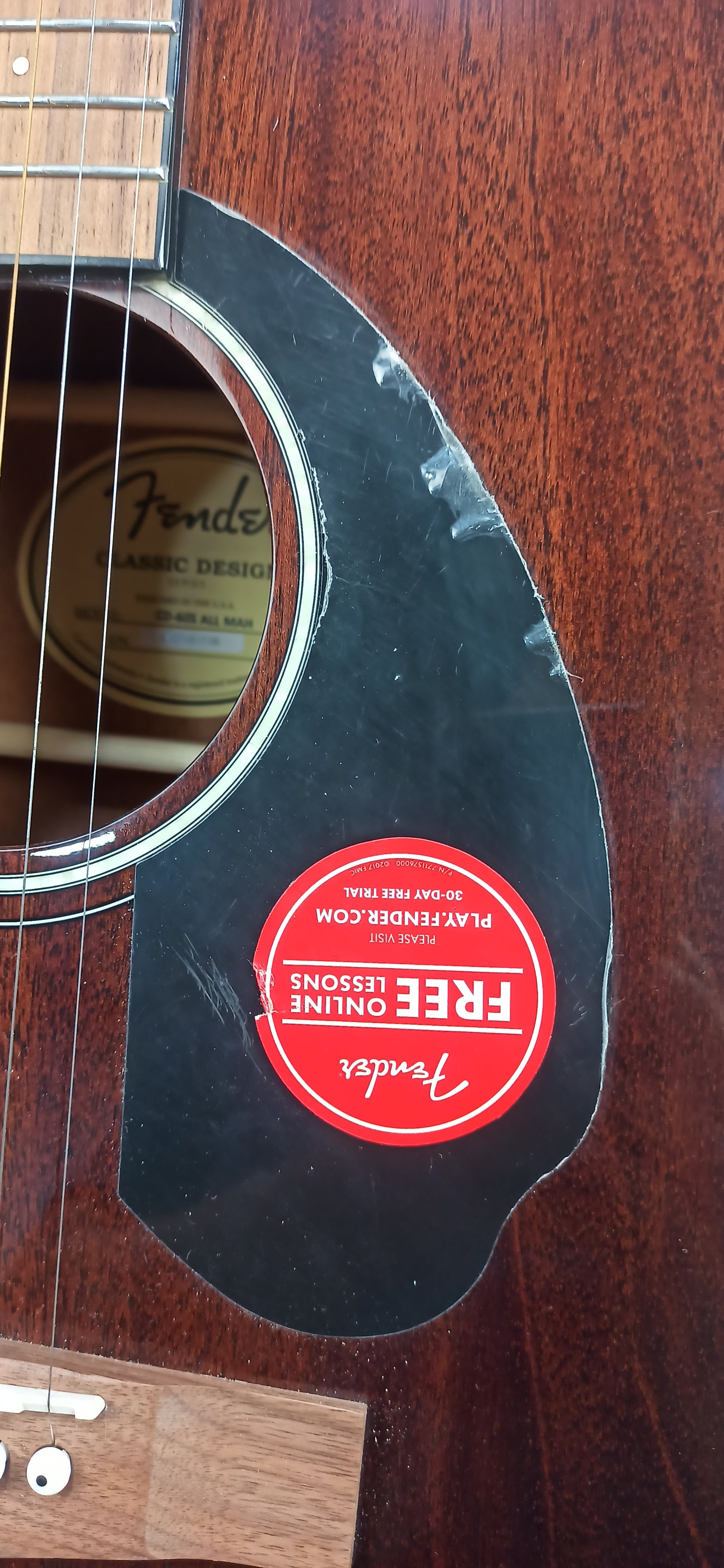 Fender CD 60S Dreadnought Acoustic Guitar All Mahogany - Open Box