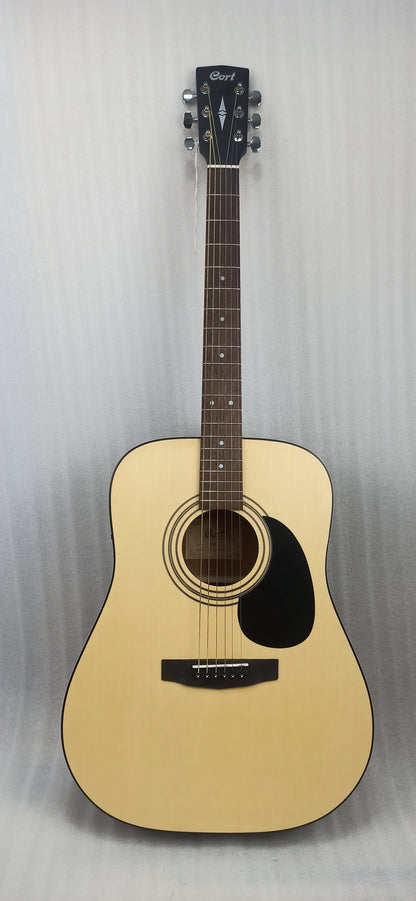 Cort AD810E Dreadnought Electro Acoustic Guitar - Open Pore Natural - Open Box