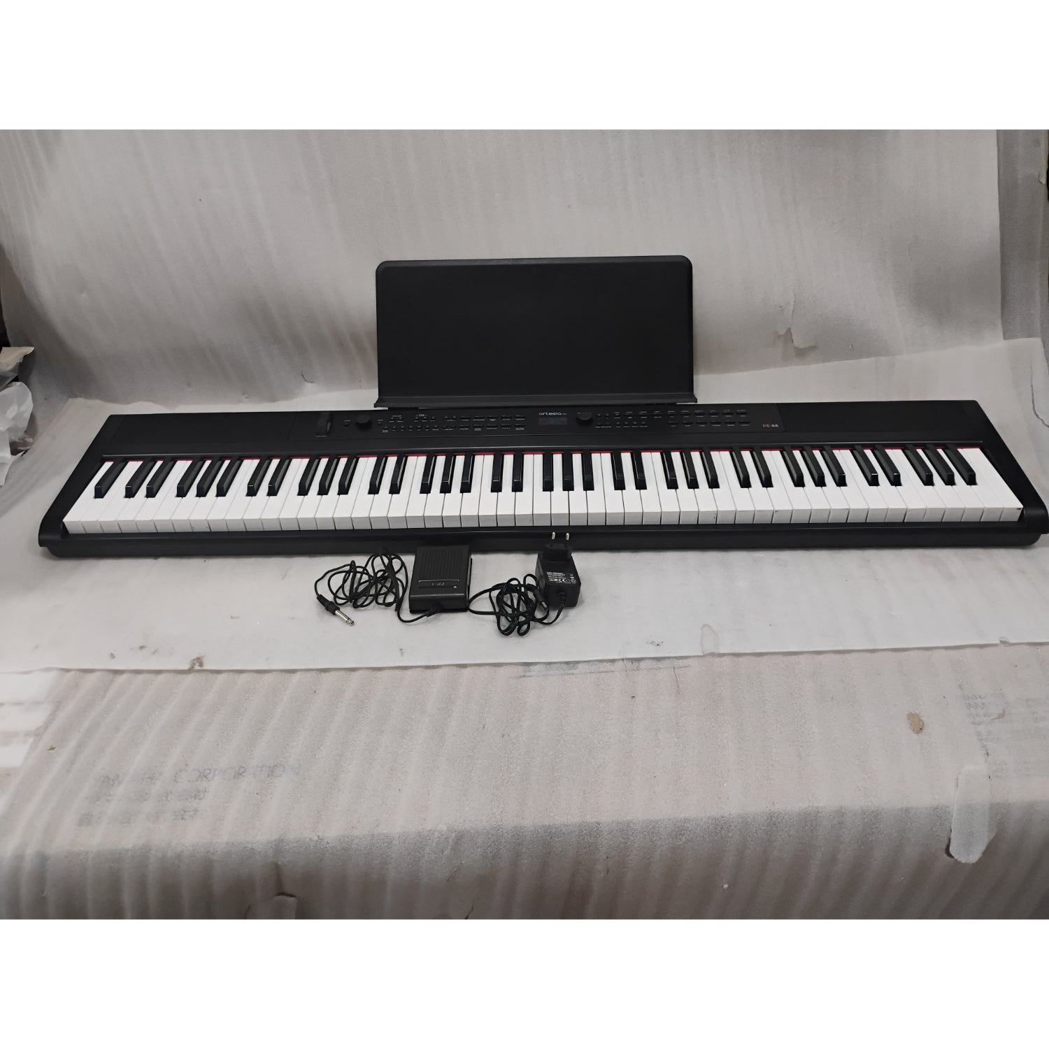 Artesia PE 88 Key Deluxe Digital Piano - Black - Open Box