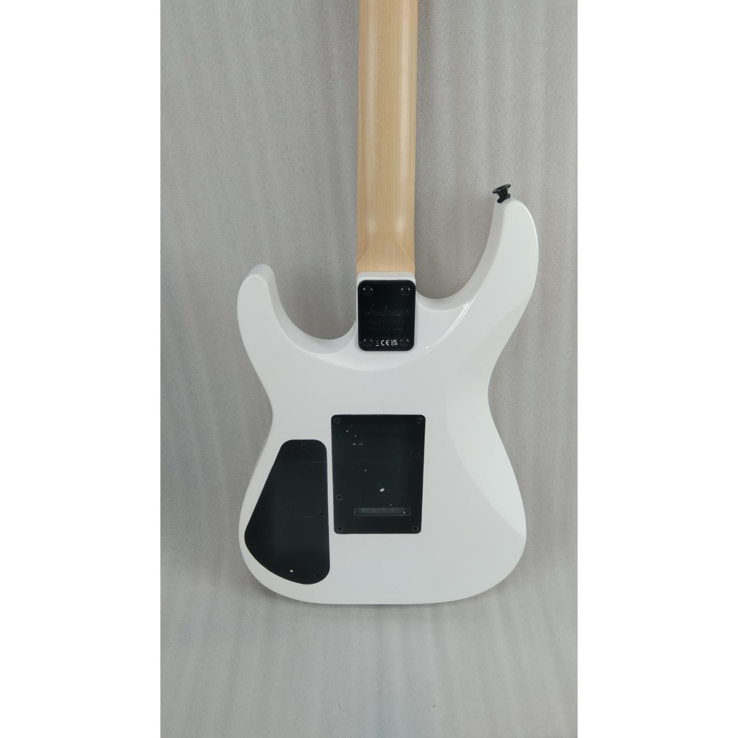 Jackson JS12 Dinky 6 String Electric Guitar - Snow White - Open Box B Stock