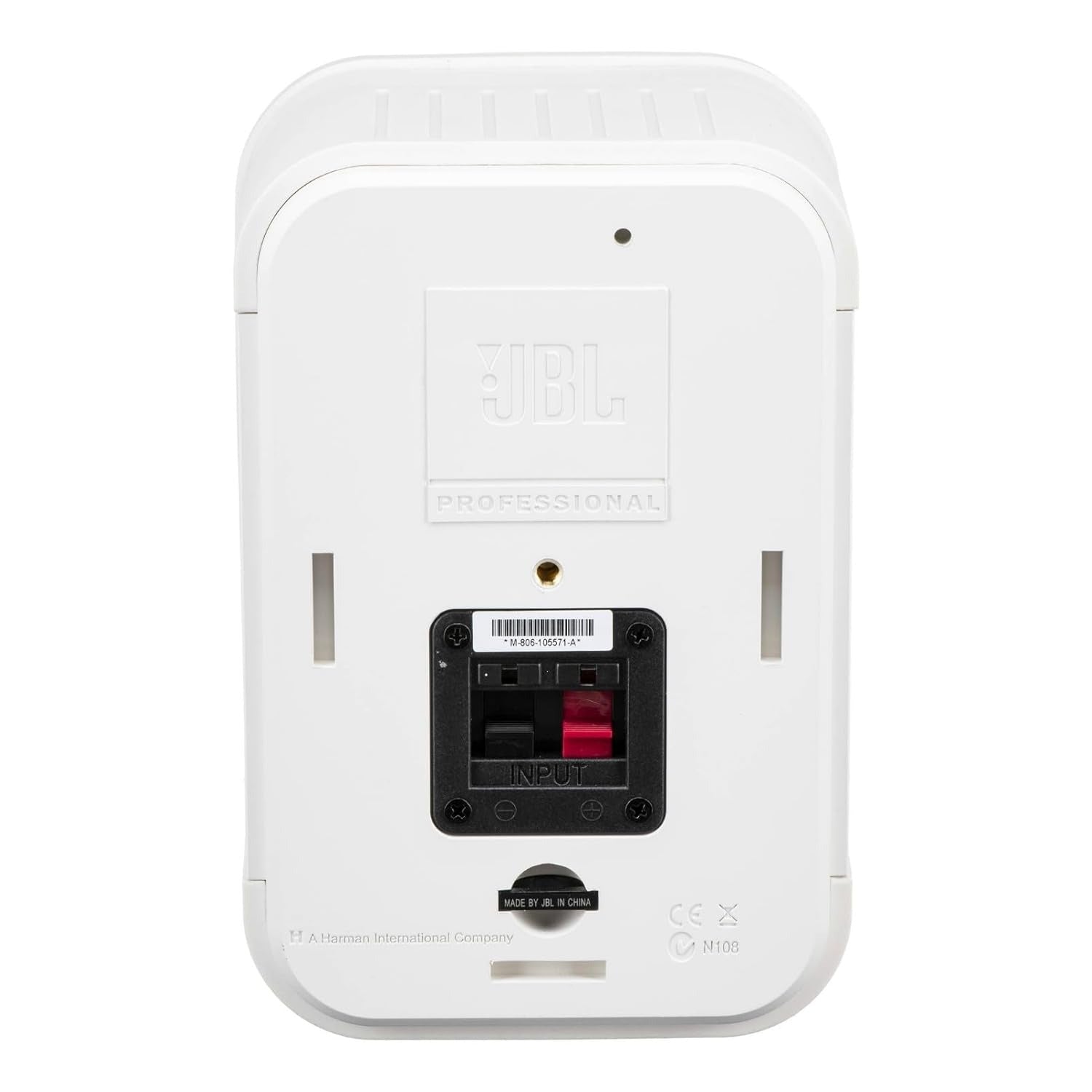 JBL C1PRO Control 1 Pro 150 Watts 2-Way Compact Loudspeaker - Single - White