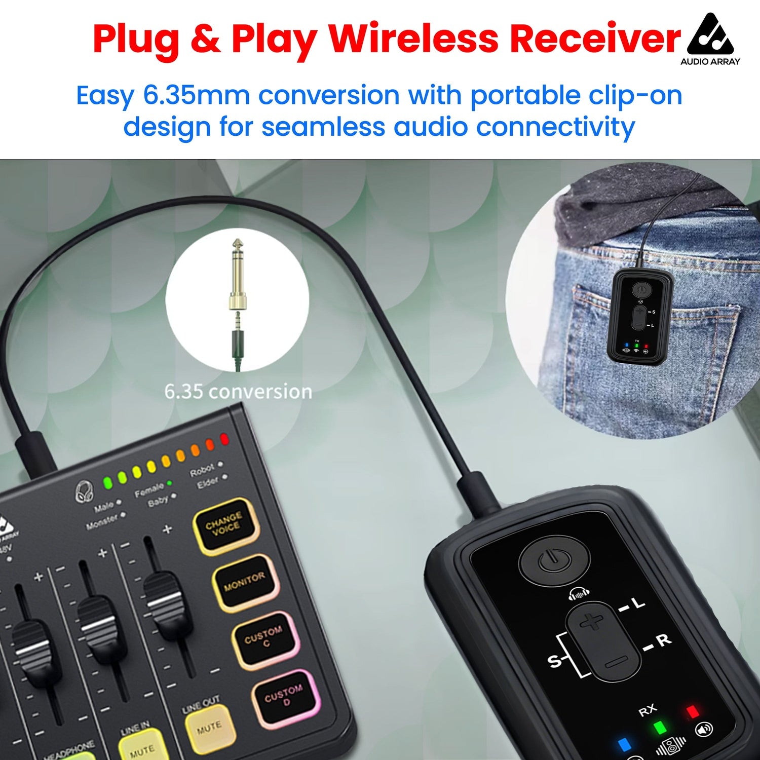 Audio Array JTG800 Wireless Microphone System