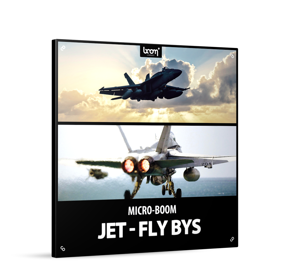 Boom Jet Fly Bys Sound Effects Library
