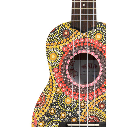 Kala KA-DS-EY-BA-S Desert Storylines Soprano Ukulele with Gig Bag