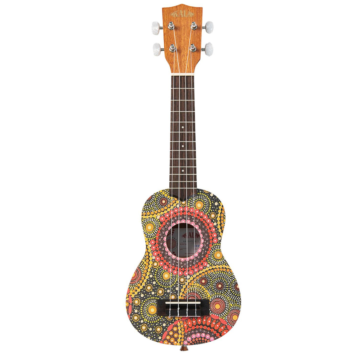 Kala KA-DS-EY-BA-S Desert Storylines Soprano Ukulele with Gig Bag