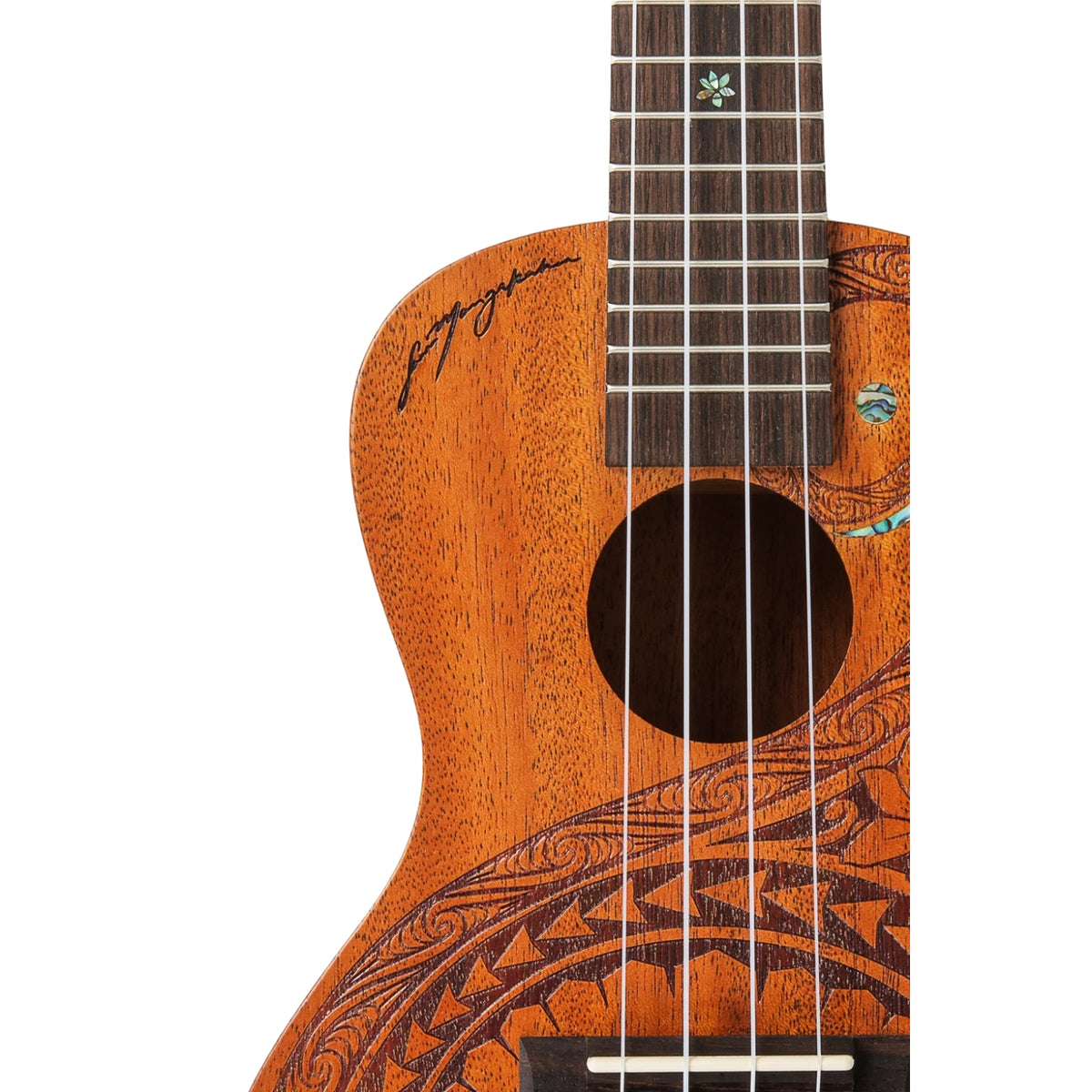 Kala KA-LEGACY-C Voyage Collection Legacy Mahogany Concert Ukulele with Gig Bag