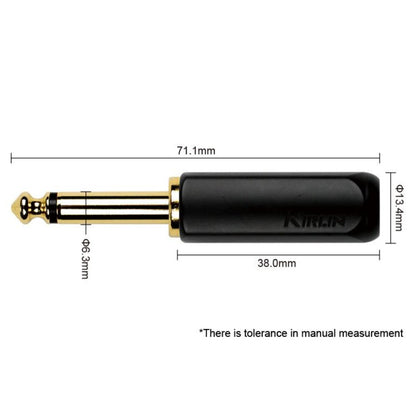 Kirlin IWB-201BEG 6M Premium Plus Instrument Cable