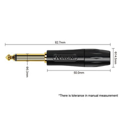Kirlin IWB-201BFG 6M Premium Plus Instrument Cable