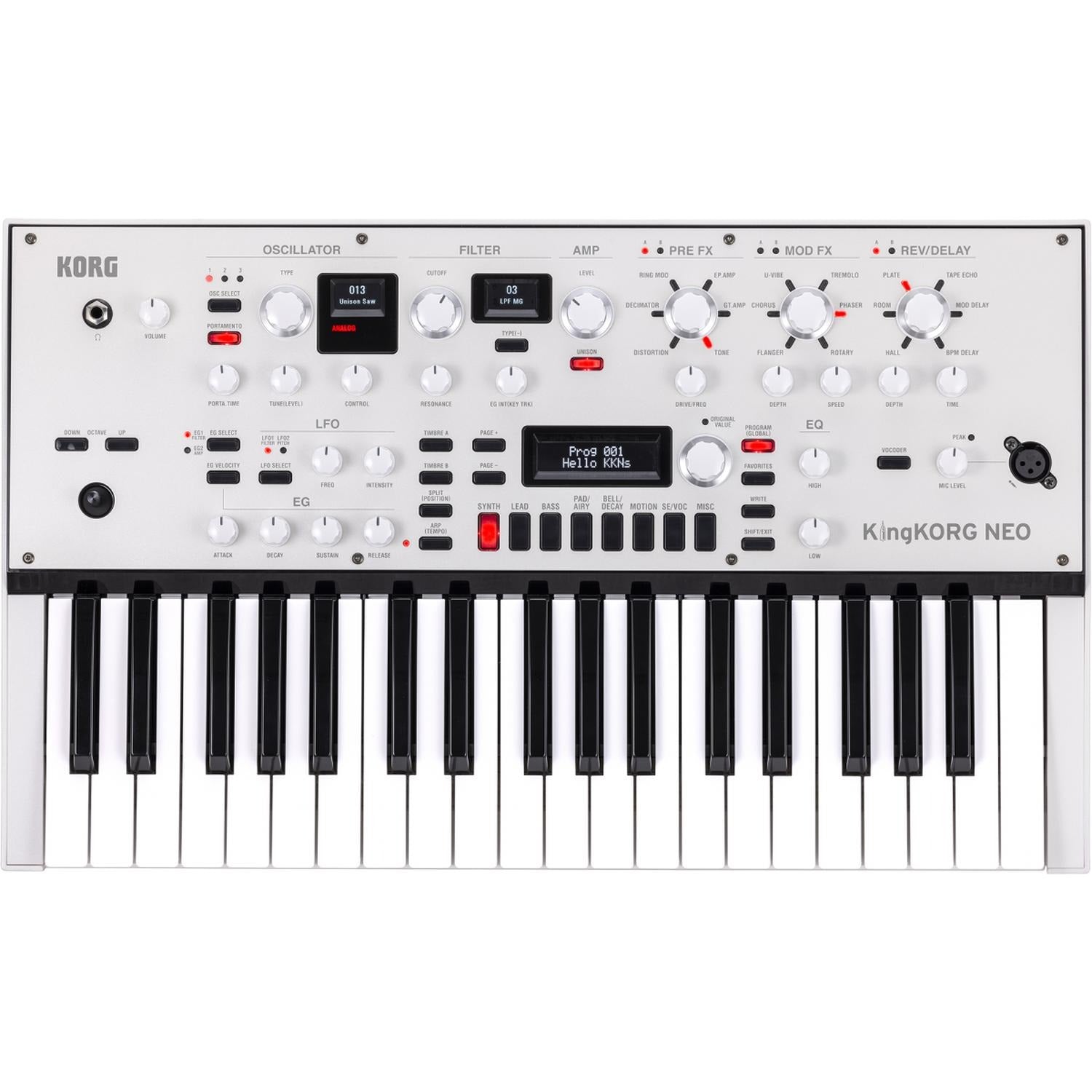 Korg KingKorg Neo 37 Keys Synthesizer Keyboard