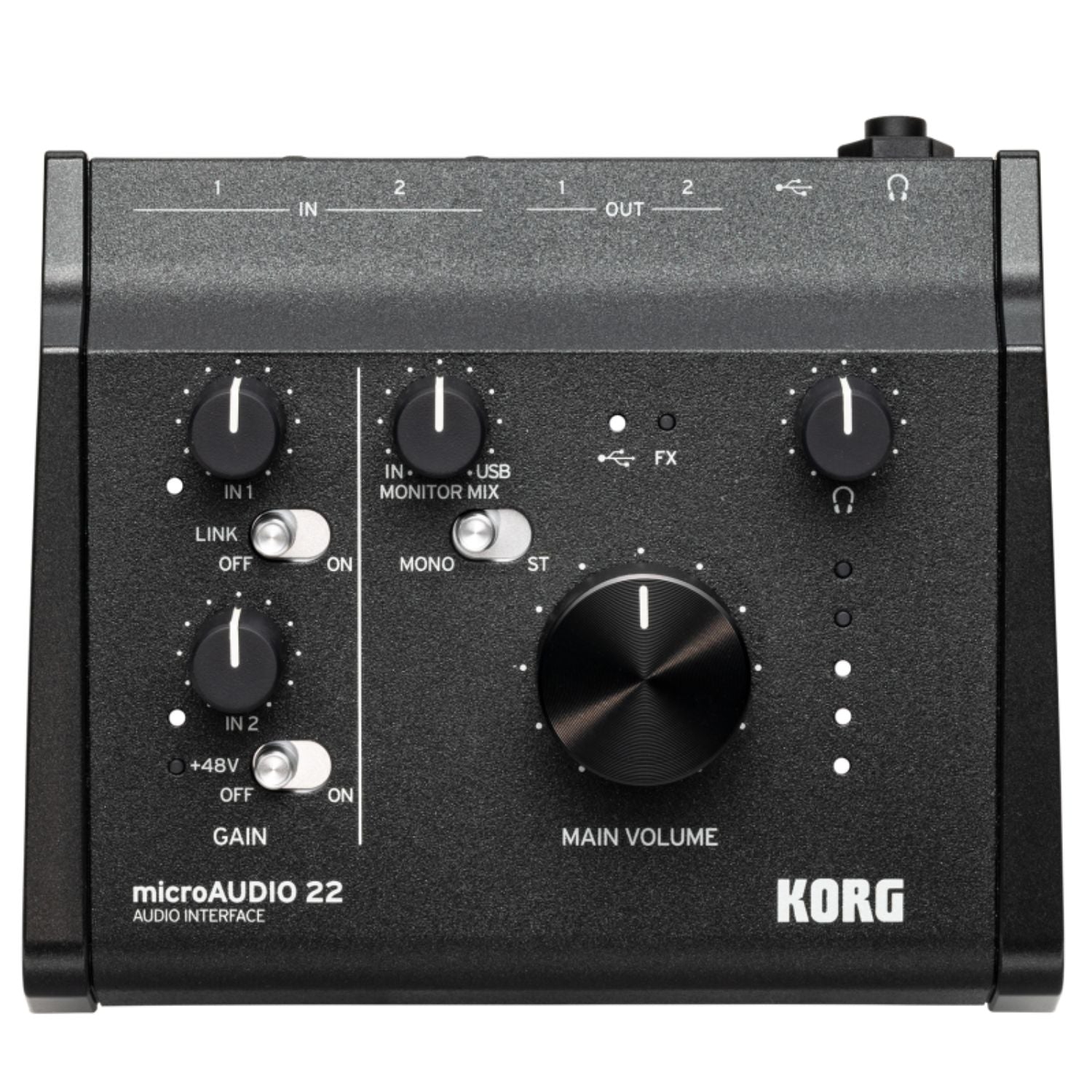 Korg MICROAUDIO22 USB Audio Interface