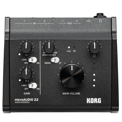 Korg MICROAUDIO22 USB Audio Interface