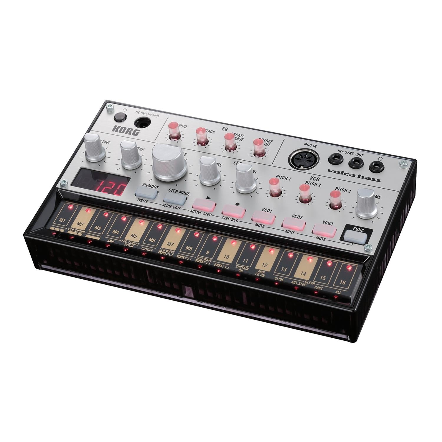 Korg Volca Bass Analog Bass Synthesizer