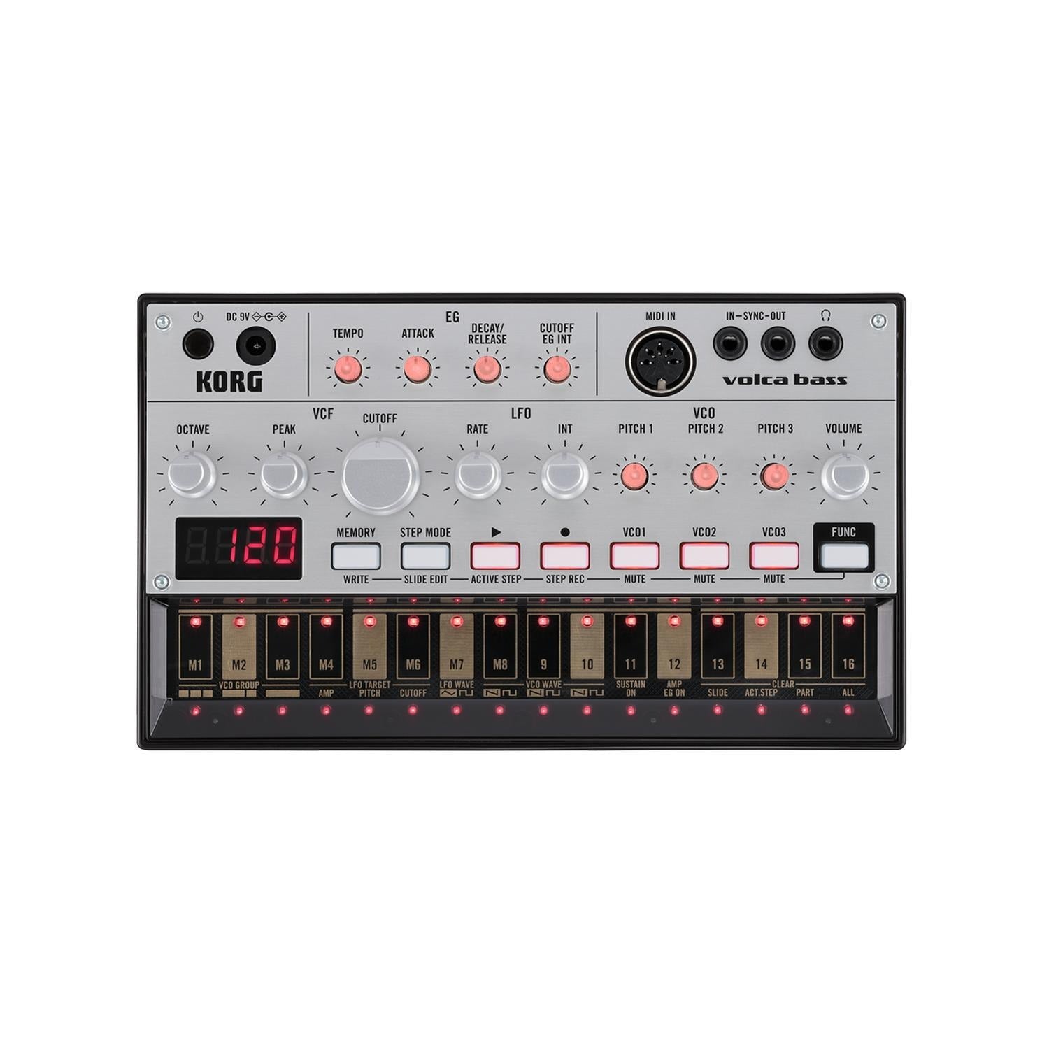 Korg Volca Bass Analog Bass Synthesizer