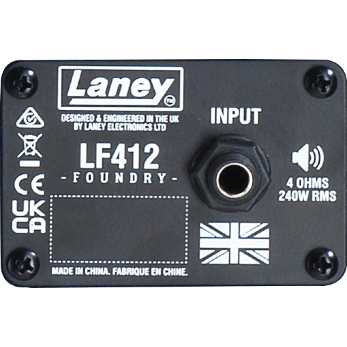 Laney Lionheart LF412 240W 4x12 Guitar Amplifier Speaker Cabinet