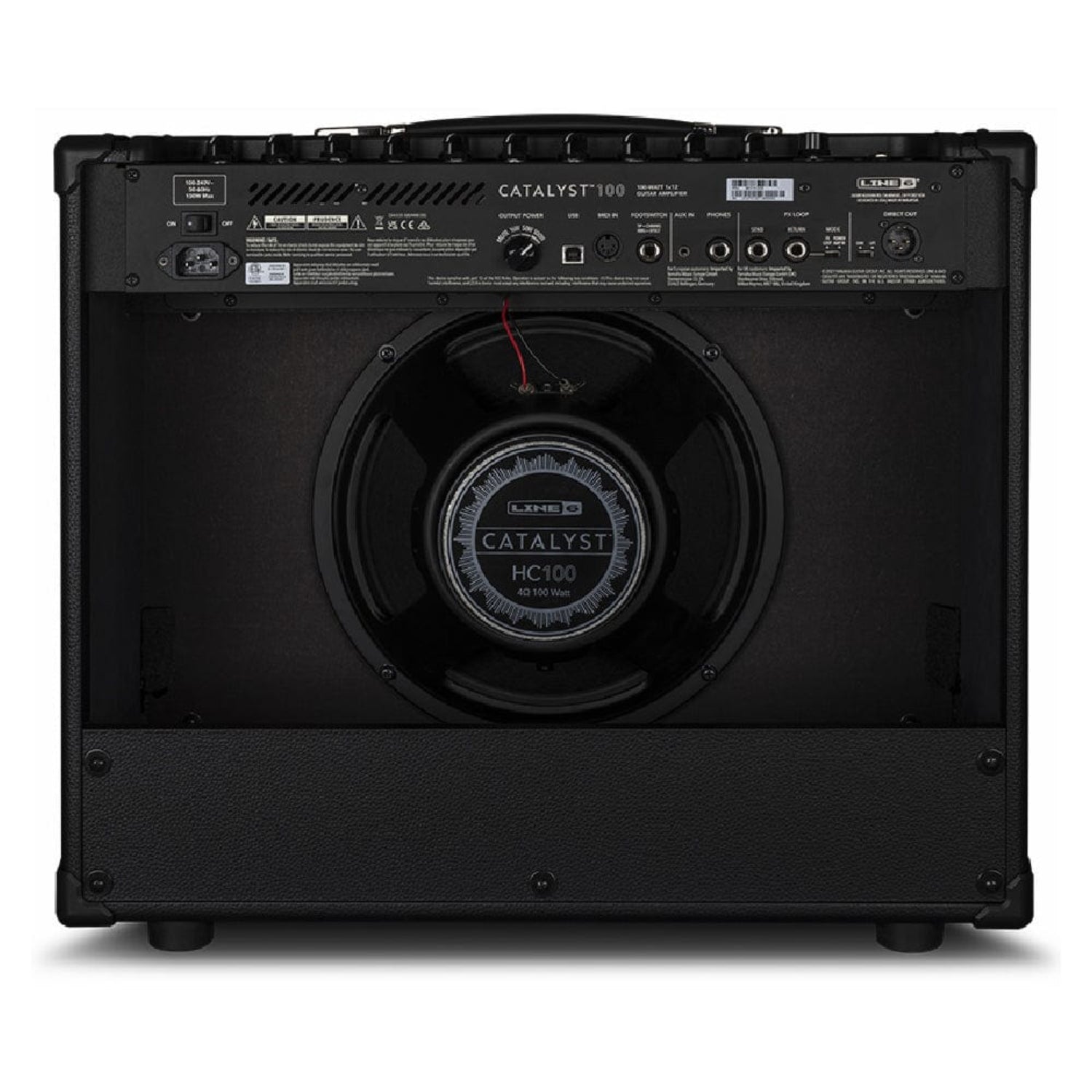 Line 6 Guitar Combo Amplifiers Line 6 Catalyst 100 100 Watt 2 Channel Modeling Guitar Combo Amplifier