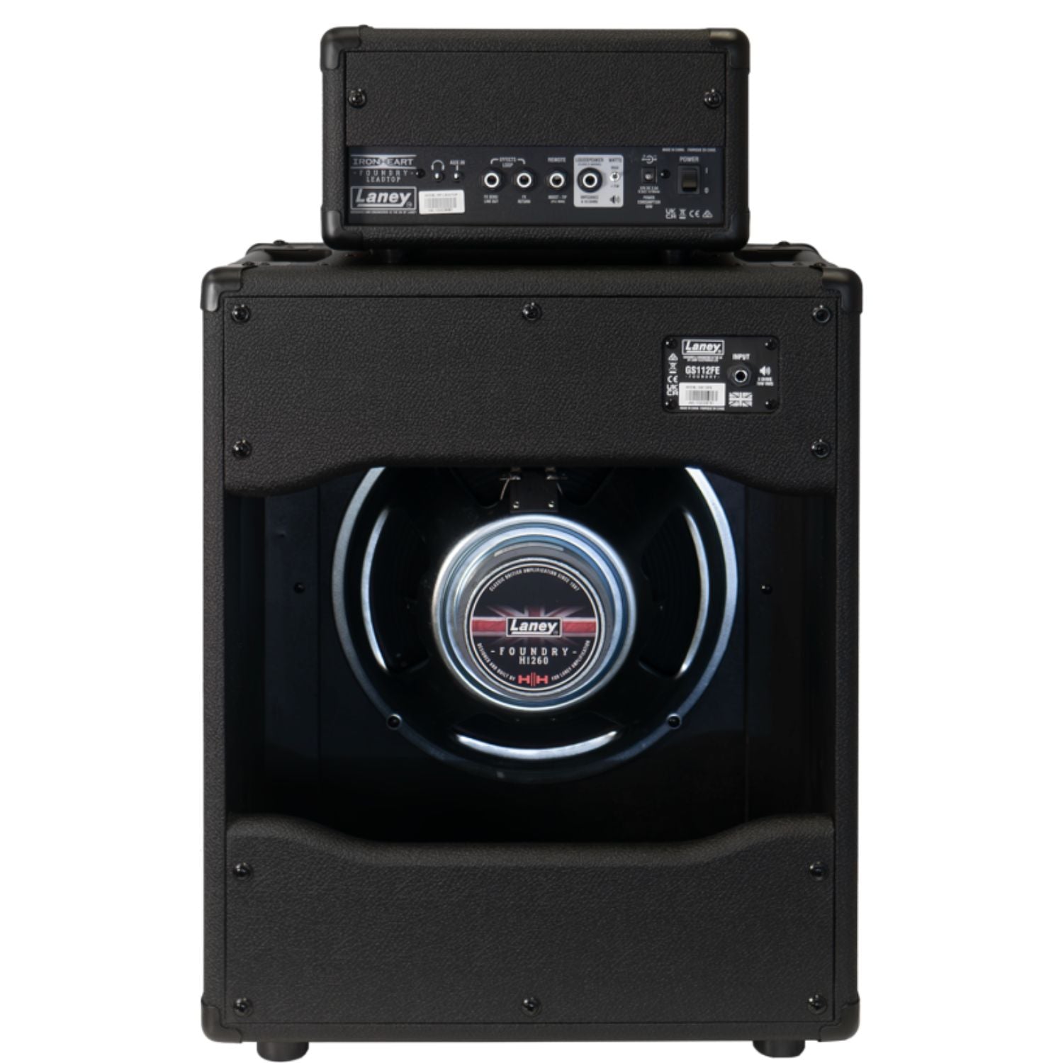 Laney IRF-LEADRIG112 Limited Edition 60 watt Combo Guitar Amplifier Head and Cabinet