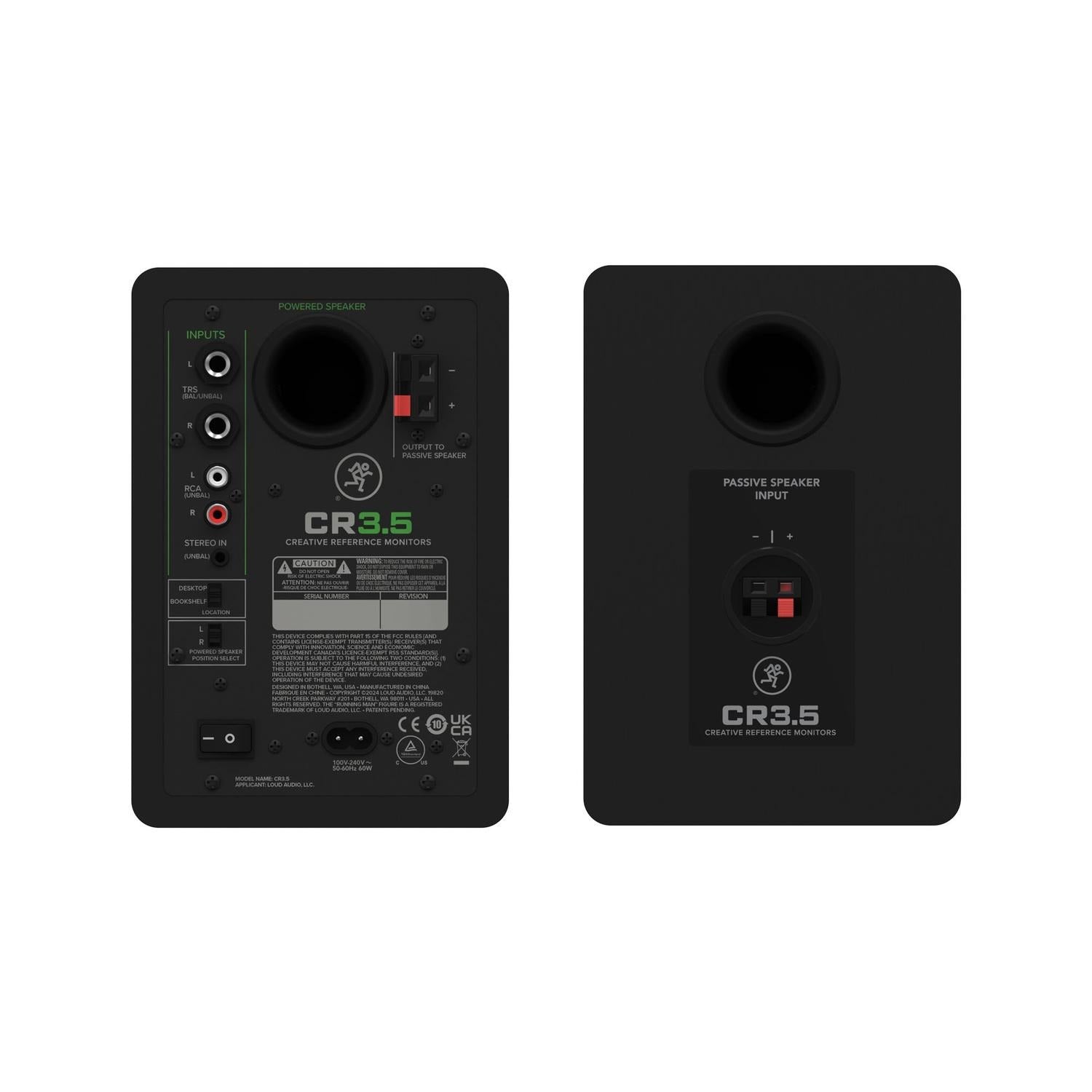 Mackie CR3.5 3.5 Inch Powered Studio Monitor