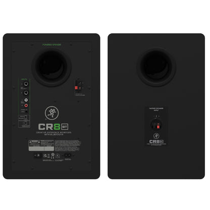 Mackie CR-8BT 8" Powered Studio Monitors with Tone Control and Bluetooth