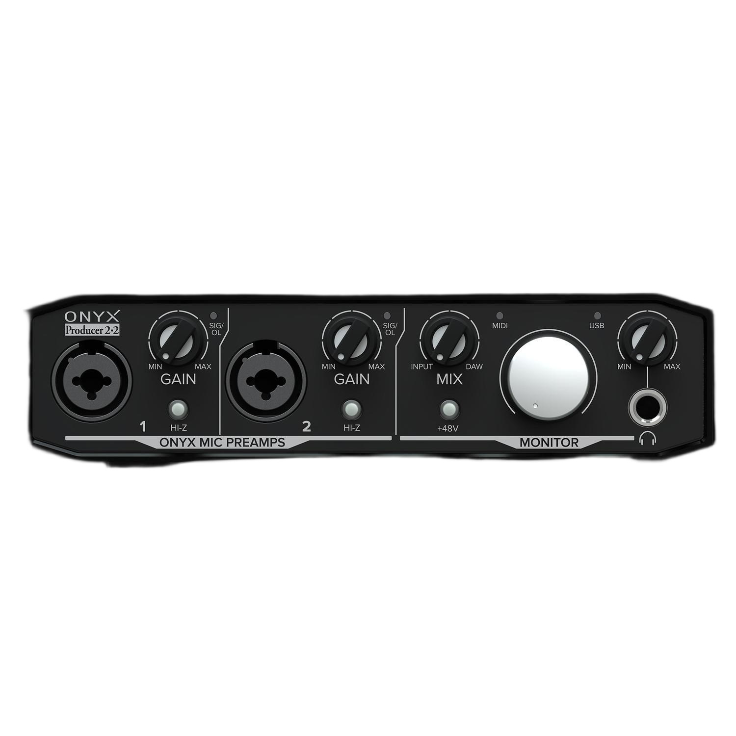 Mackie Onyx Producer 2-in X 2-out USB Audio Interface with Midi