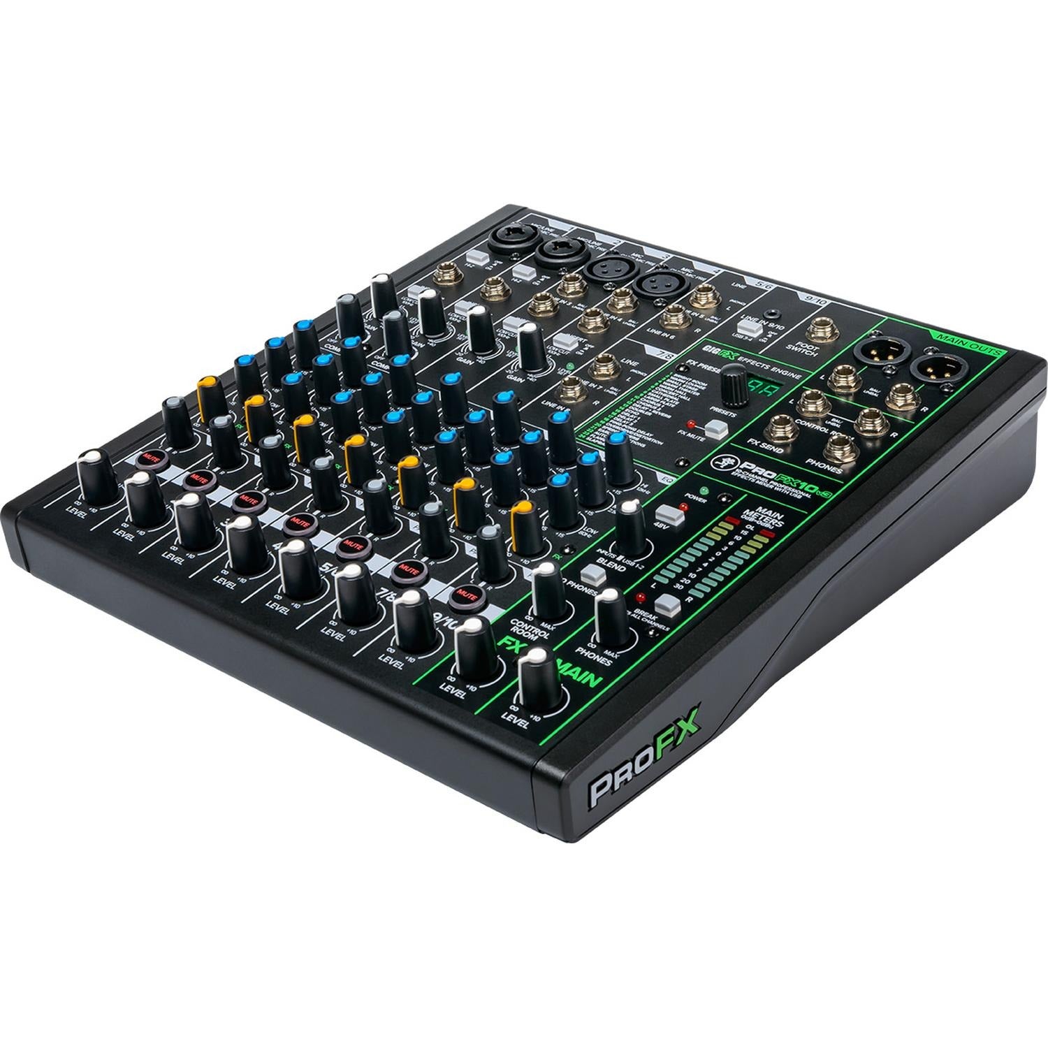 Mackie Profx 10v3 10 Channel Professional Effect Mixer with USB