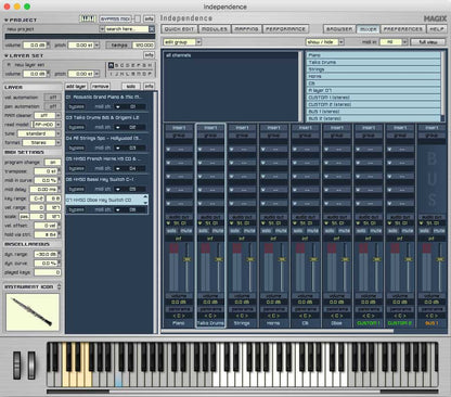 MAGIX Independence Pro Plus Suite Drum Sampler