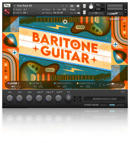Soundiron Iron Pack 5 - Baritone Guitar