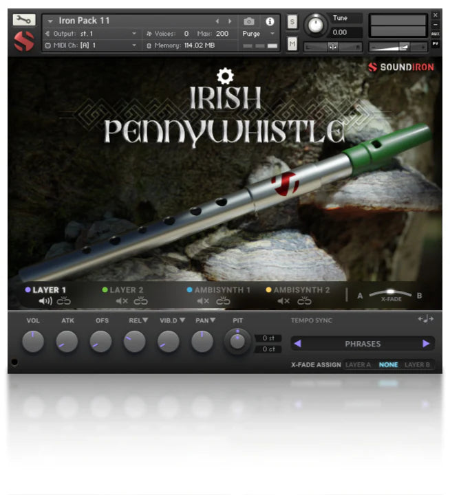 Soundiron Iron Pack 11 - Irish Penny Whistle