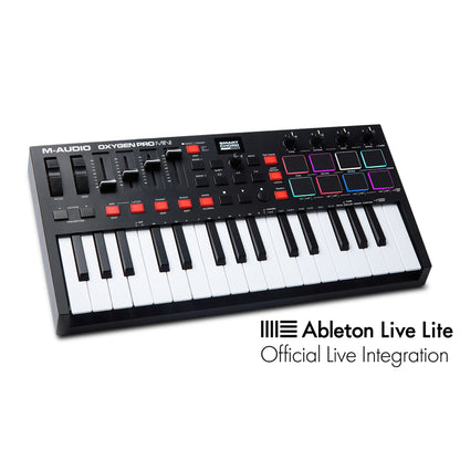 M-Audio Oxygen Pro USB Powered MIDI Controller With Smart Controls & Auto Mapping